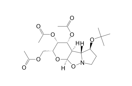 (2R,3R,4R,4aR,4bR,5S,9aR)-3,4-Diacetoxy-2-(acetoxymethyl)-5-tert-butoxy-octahydro-2H-pyrano[3,2-d]pyrrolo[1,2-b]isoxazole
