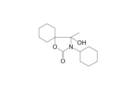 3-Cyclohexyl-4-hydroxy-4-methyl-1-oxa-3-azaspiro[4.5]decan-2-one