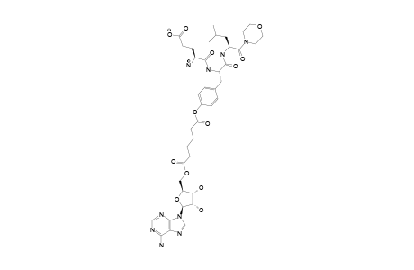 H-GLU-TYR-(CO(CH2)4-CO-A)-LEU-MORPHOLINE