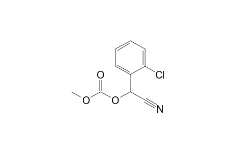 2-(2-Chlorophenyl)-2-(methoxycarbonyloxy)acetonitrile