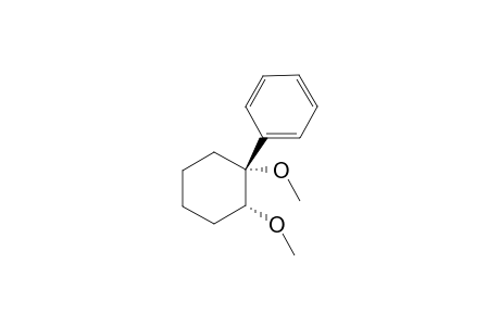(1R,2R)-1,2-Dimethoxy-1-phenylcyclohexane