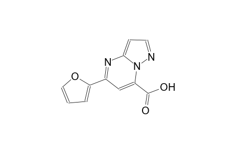 pyrazolo[1,5-a]pyrimidine-7-carboxylic acid, 5-(2-furanyl)-