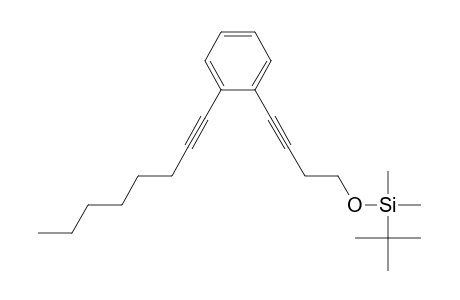 Silane, (1,1-dimethylethyl)dimethyl[[4-[2-(1-octynyl)phenyl]-3-butynyl]oxy]-