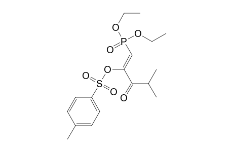 Phosphonic acid, [4-methyl-2-[[(4-methylphenyl)sulfonyl]oxy]-3-oxo-1-pentenyl]-, diethyl ester, (Z)-