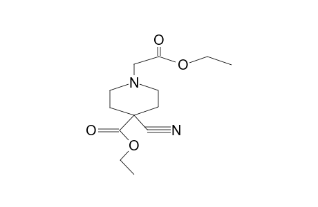 4-CYANO-1-ETHOXYCARBONYLMETHYL-4-ETHOXYCARBONYLPIPERIDINE