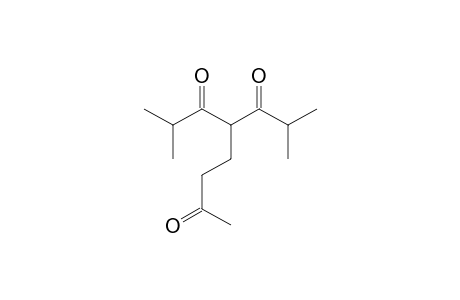 2,6-Octanedione, 7-methyl-5-(2-methyl-1-propanoyl)-