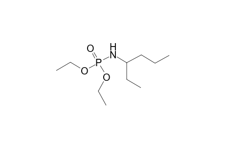 Diethyl N-(3-n-hexyl)phosphoramidate