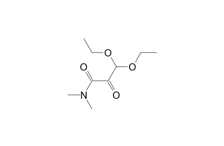 3,3-Diethoxy-N,N-dimethyl-2-oxopropanamide