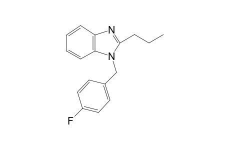 1-(4-Fluorobenzyl)-2-propyl-1H-benzimidazole