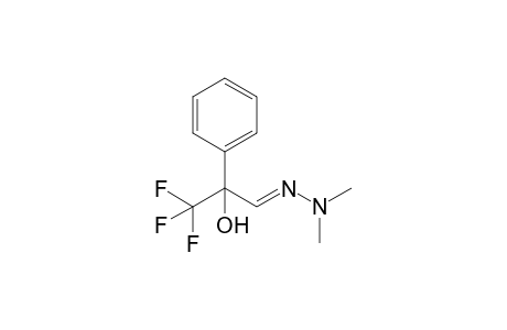 (3E)-3-(dimethylhydrazinylidene)-1,1,1-trifluoro-2-phenyl-2-propanol