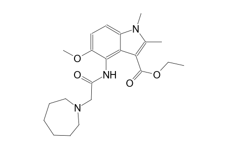 ethyl 4-[(hexahydro-1H-azepin-1-ylacetyl)amino]-5-methoxy-1,2-dimethyl-1H-indole-3-carboxylate