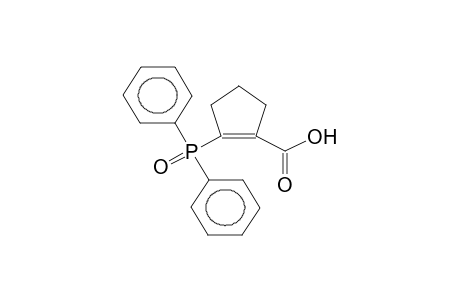 2-DIPHENYLPHOSPHINYLCYCLOPENTENE-1-CARBOXYLIC ACID