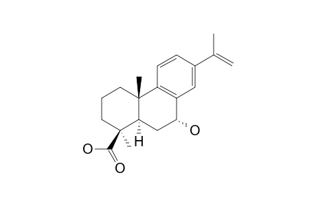 AQUILARABIETIC_ACID_H;7-ALPHA-HYDROXYABIETA-8,11,13,15-TETRAEN-18-OIC_ACID