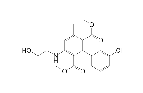 Dimethyl 2-(3-Chlorophenyl)-4-(2-hydroxyethylamino)-6-methylcyclohex-3,5-dien-1,3-dicarboxylate
