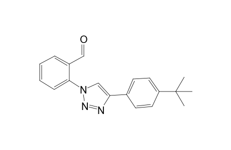 2-(4-(4-(tert-butyl)phenyl)-1H-1,2,3-triazol-1-yl)benzaldehyde