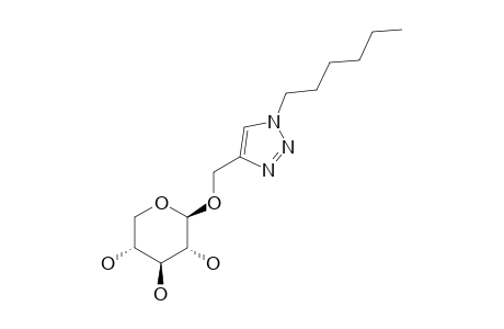 1-[(1-HEXYL-1,2,3-TRIAZOL-4-YL)-METHOXY]-BETA-D-XYLOPYRANOSIDE
