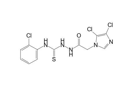 4-(o-chlorophenyl)-1-[(4,5-dichloroimidazol-1-yl)acetyl]-3-thiosemicarbazide
