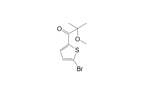 1-(5-bromanylthiophen-2-yl)-2-methoxy-2-methyl-propan-1-one