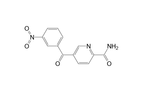 5-(3-Nitrobenzoyl)pyridine-2-carboxamide