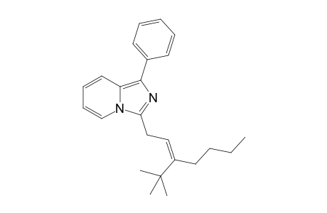 (E)-3-[3-(tert-Butyl)hept-2-en-1-yl]-1-phenylimidazo[1,5-a]pyridine