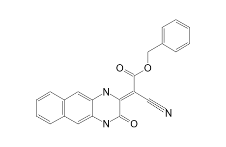 (Z)-3-(ALPHA-BENZYLOXYCARBONYL-ALPHA-CYANOMETHYLENE)-3,4-DIHYDROBENZO-[G]-QUINOXALIN-2(1H)-ONE