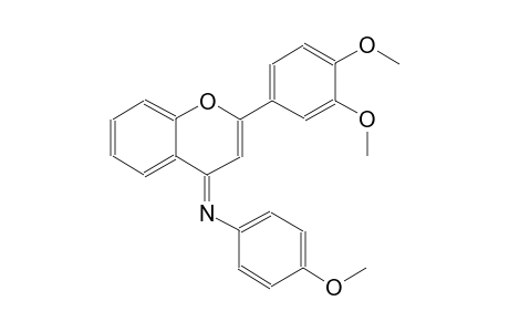 N-[(4E)-2-(3,4-dimethoxyphenyl)-4H-chromen-4-ylidene]-4-methoxyaniline