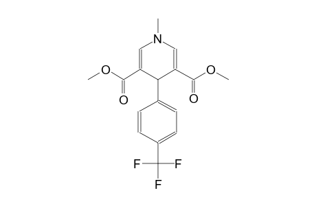 3,5-pyridinedicarboxylic acid, 1,4-dihydro-1-methyl-4-[4-(trifluoromethyl)phenyl]-, dimethyl ester