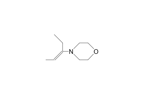 trans-3-Morpholino-2-pentene
