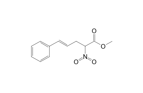(E)-2-nitro-5-phenyl-4-pentenoic acid methyl ester