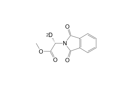2H-Isoindole-2-acetic-.alpha.-d acid, 1,3-dihydro-1,3-dioxo-, methyl ester, (S)-