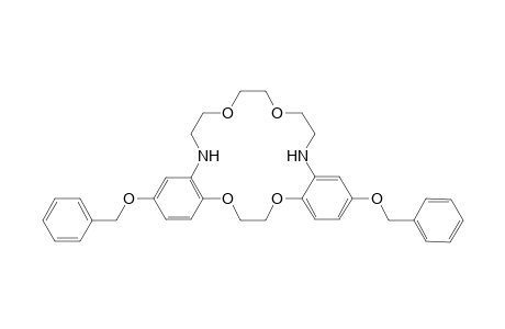 1(4),6(4)-Dibenzyloxy-2,5,10,13-tetraoxa-7,16-diaza-1(1,2),6(1,2)-dibenzenacyclohexadecaphane