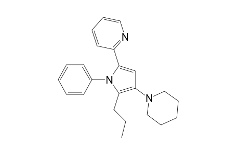 2-[1-Phenyl-4-(piperidin-1-yl)-5-propyl-1H-pyrrol-2-yl]pyridine