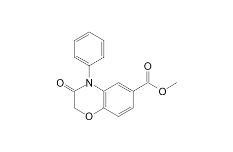 Methyl 3-Oxo-4-phenyl-3,4-dihydro-2H-1,4-benzoxazine-6-carboxylate