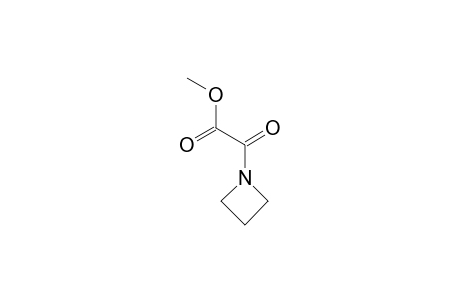 1-Azetidineacetic acid, alpha-oxo-, methyl ester