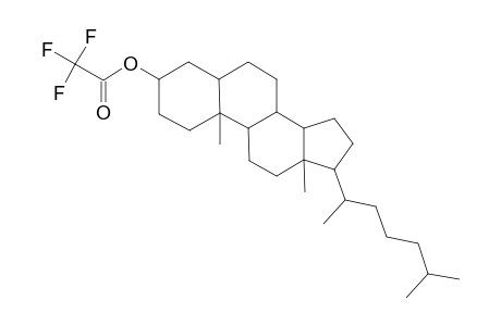 5.alpha.-Cholestan-3.beta.-ol, trifluoroacetate