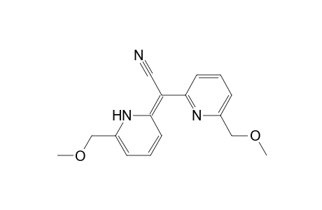 2-Pyridineacetonitrile, 6-(methoxymethyl)-.alpha.-[6-(methoxymethyl)-2(1H)-pyridinylidene]-