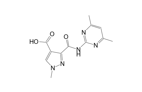 1H-pyrazole-4-carboxylic acid, 3-[[(4,6-dimethyl-2-pyrimidinyl)amino]carbonyl]-1-methyl-