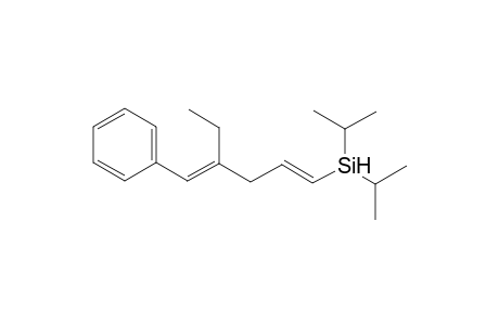 ((1E,4E)-4-Benzylidenehex-1-enyl)diisopropylsilane