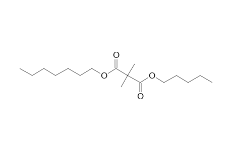 Dimethylmalonic acid, heptyl pentyl ester