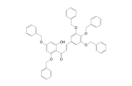 (E)-1-[2,4-Bis(benzyloxy)-6-hydroxyphenyl]-3-[3,4,5-tris(benzyloxy)phenyl]propenone