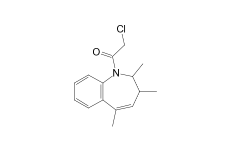 1-(2-Chloroacetyl)-2,3,5-trimethyl-2,3-dihydro-[1H]-1-benzazepine