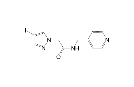 1H-Pyrazole-1-acetamide, 4-iodo-N-(4-pyridinylmethyl)-