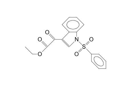 Ethyl 1-phenylsulfonyl-3-indole-glyoxylate