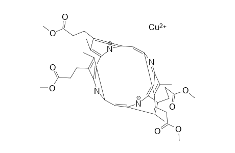 Copper, [tetramethyl 3,8,13,18-tetramethyl-21H,23H-porphine-2,7,12,17-tetrapropanoato(2-)-N21,N22,N23,N24]-, (SP-4-1)-