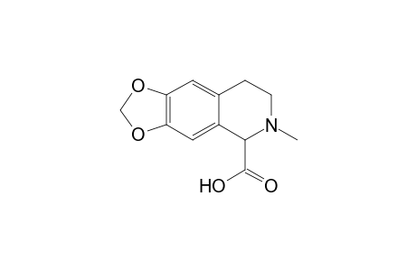 6,7-Methylenedioxy-N-methyl-1,2,3,4-tetrahydroisoquinoline-1-carboxylic acid hydrochloride