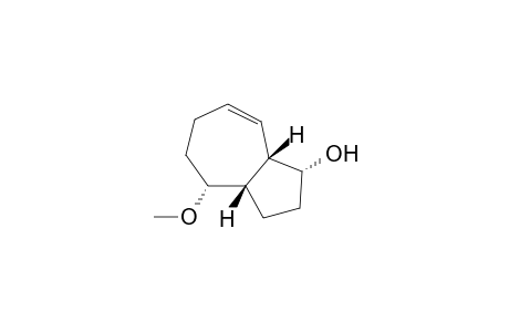 1-Azulenol, 1,2,3,3a,4,5,6,8a-octahydro-4-methoxy-, (1.alpha.,3a.beta.,4.alpha.,8a.beta.)-(.+-.)-