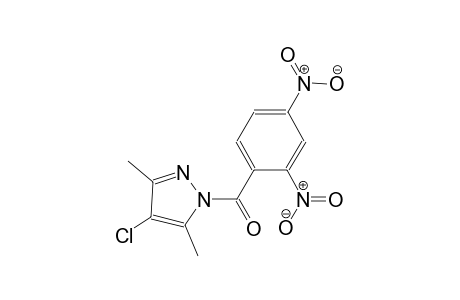 4-chloro-1-(2,4-dinitrobenzoyl)-3,5-dimethyl-1H-pyrazole