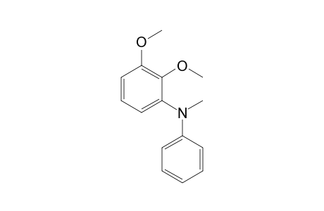 3-[N-methyl,N-phenylamino)-1,2-dimethoxybenzene