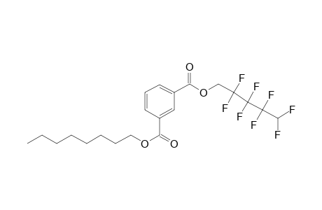 Isophthalic acid, 2,2,3,3,4,4,5,5-octafluoropentyl octyl ester