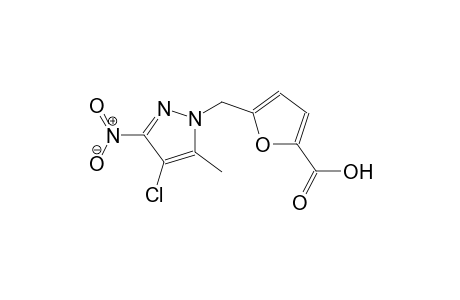 5-[(4-chloro-5-methyl-3-nitro-1H-pyrazol-1-yl)methyl]-2-furoic acid